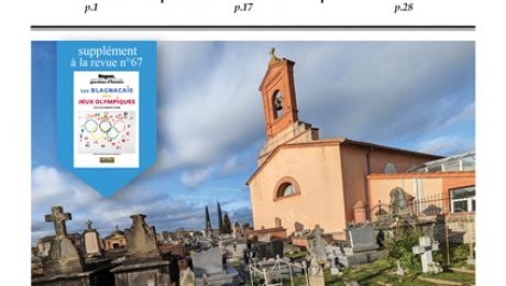 Couverture67 Revue N°67 Blaganc Histoire Mémoire
